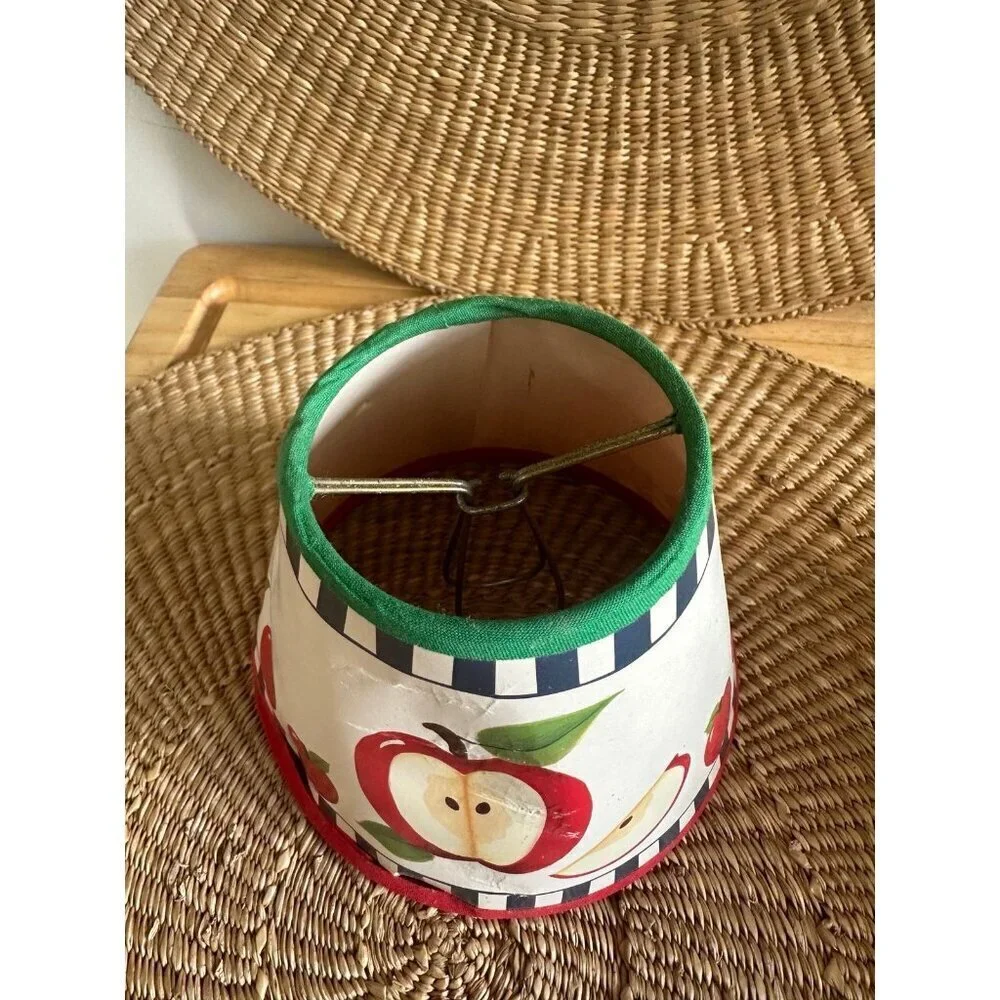 Vintage Apple small lamp shade